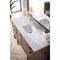 James Martin Vanities Addison 60in Single Vanity, Mid-Century Acacia w/ 3 CM Carrara White Top E444-V60S-MCA-3CAR - alternate 2